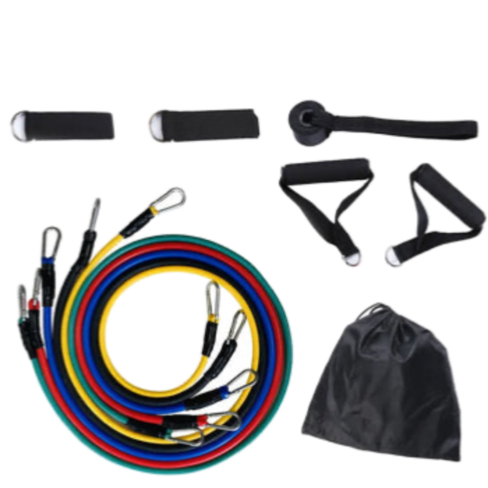 11 Piece Resistance Band Set