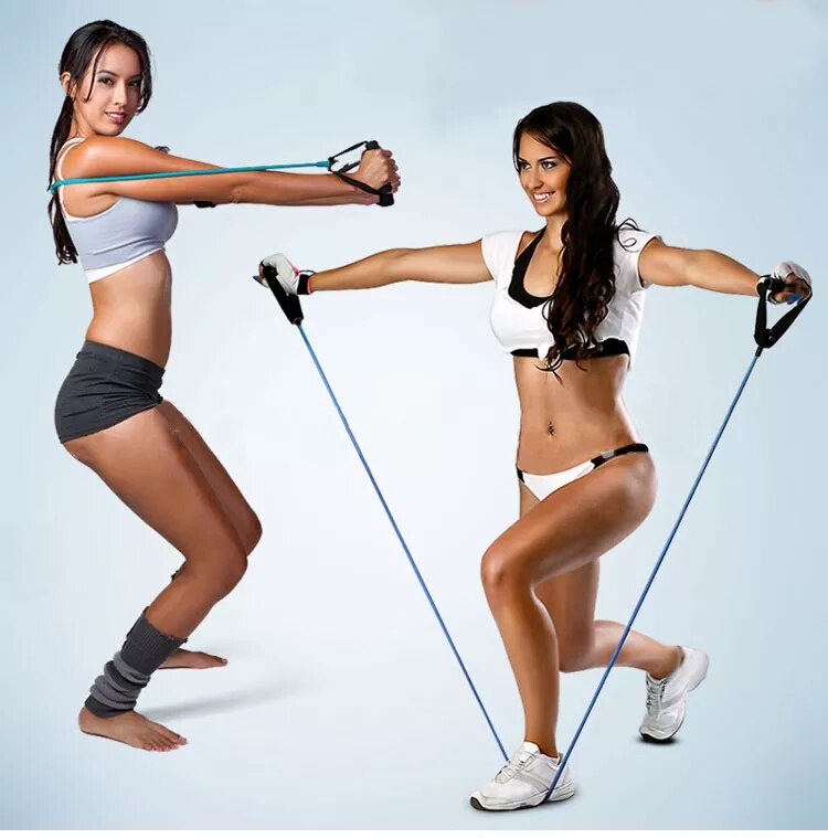 11 Piece Resistance Band Set