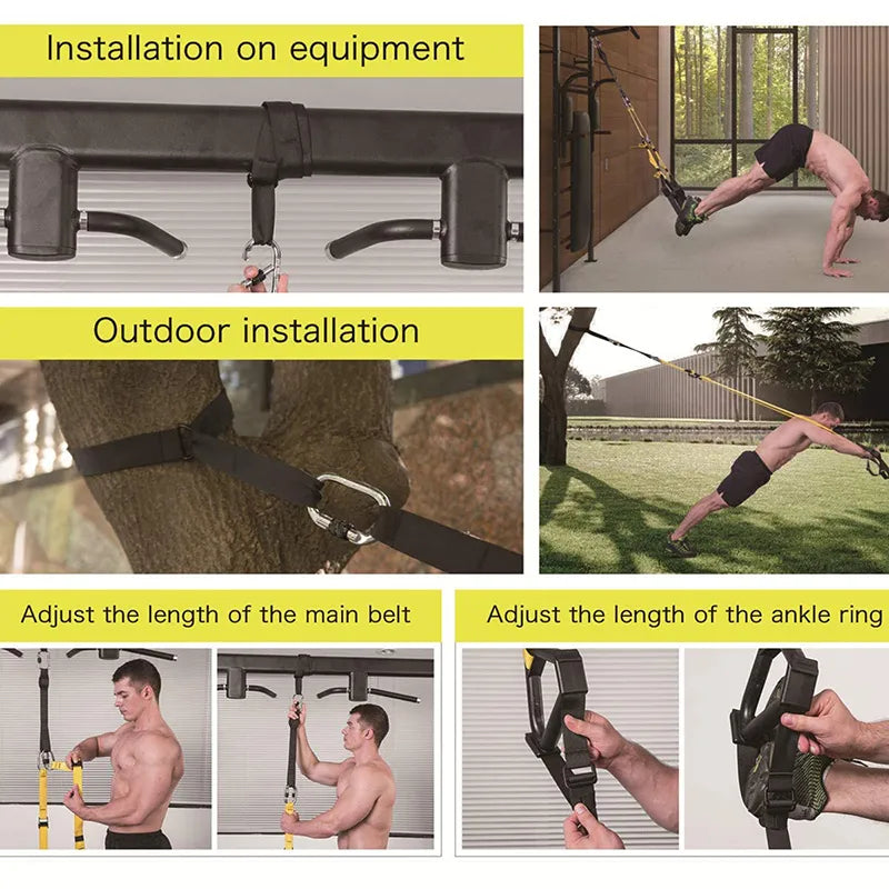 Adjustable Suspension Strength Trainer
