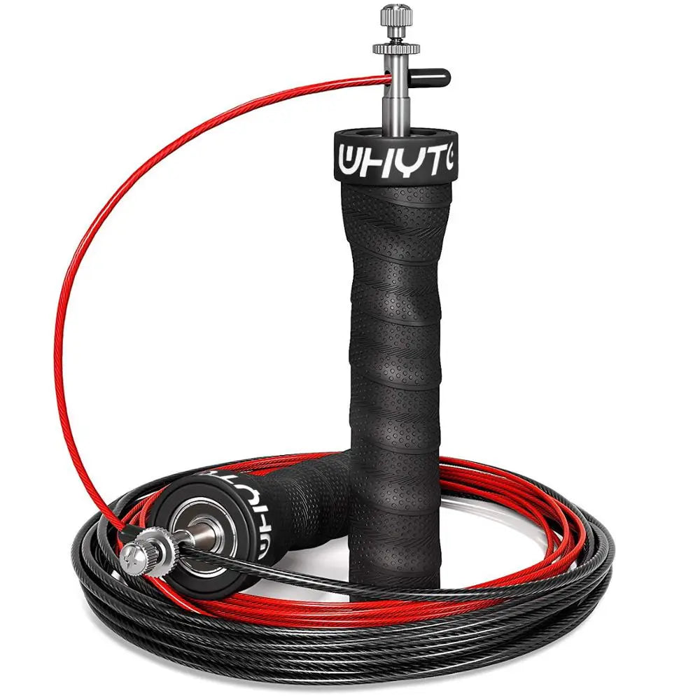Ergonomic, Anti-Slip Jump Rope for Double Unders