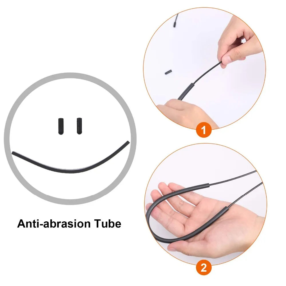 Ergonomic, Anti-Slip Jump Rope for Double Unders