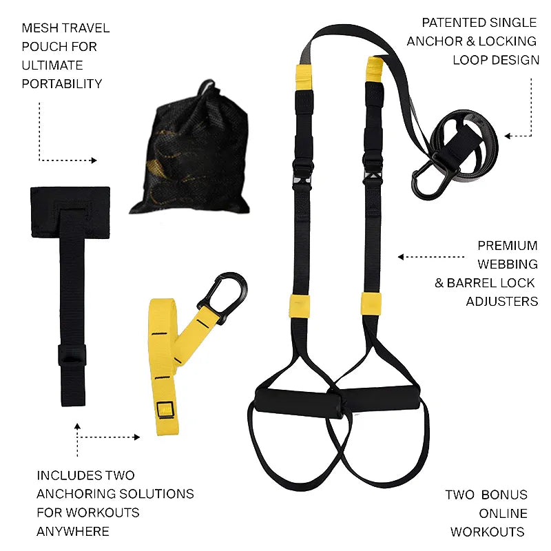 Adjustable Suspension Strength Trainer