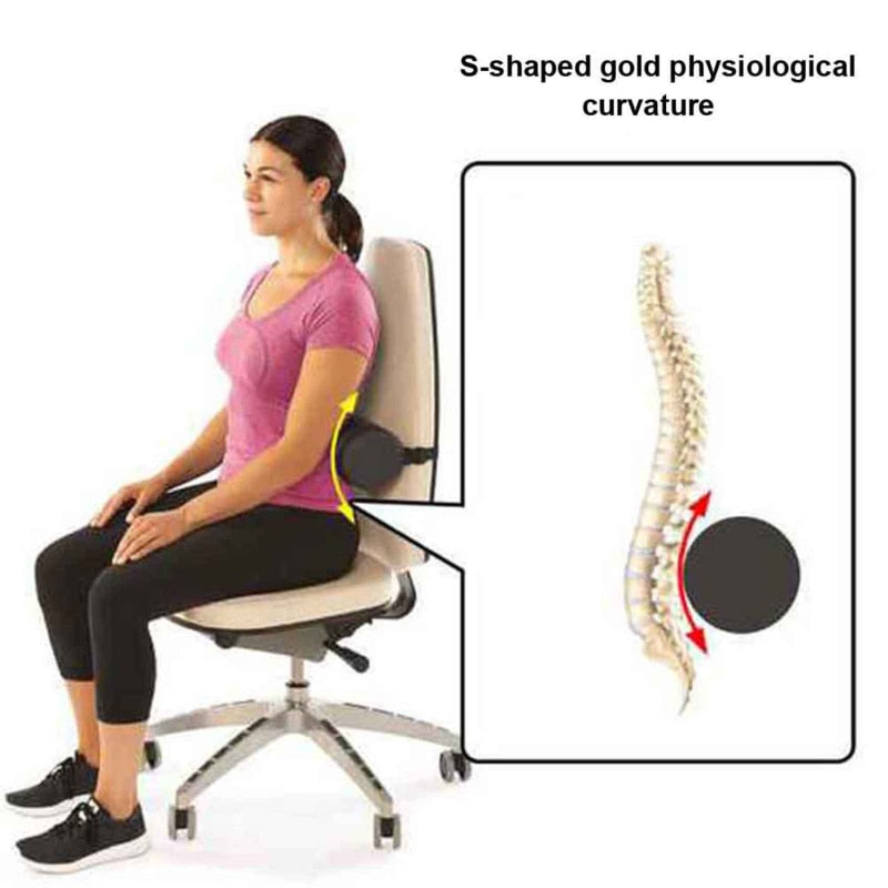 Pillow Ergonomic Lumbar Roll